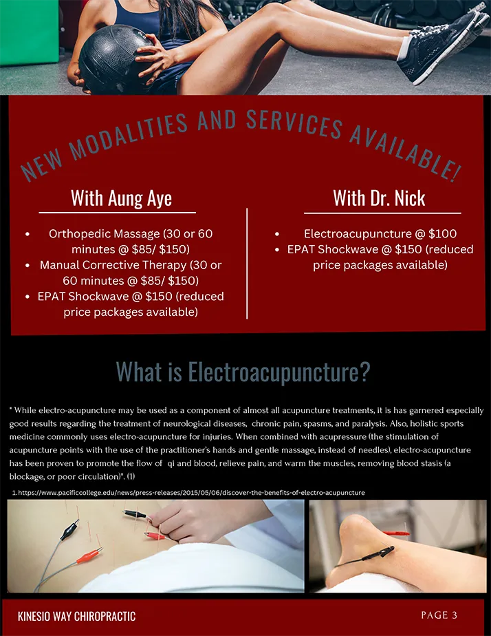 Chiropractic Boca Raton FL Summer 2023 Newsletter Page